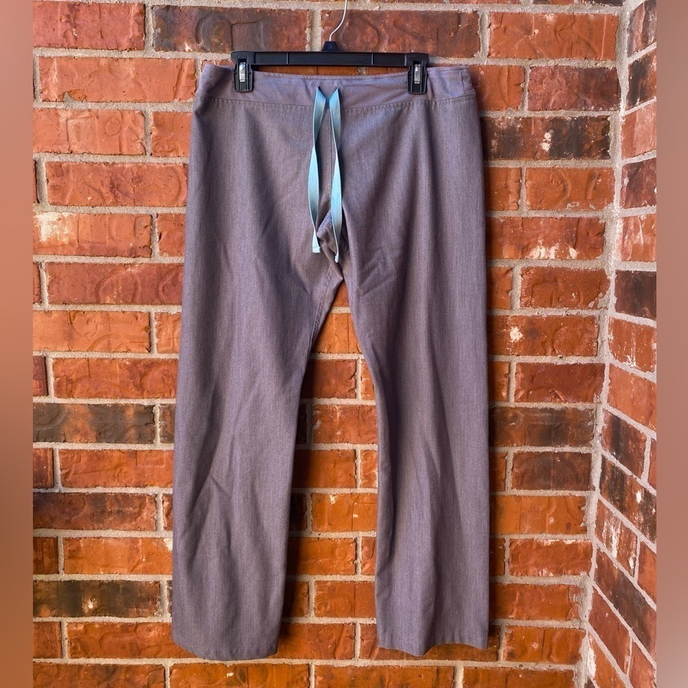 FIGS Technical Womens Small Gray Scrubs Medical Pants Uniform Pants Straight Leg